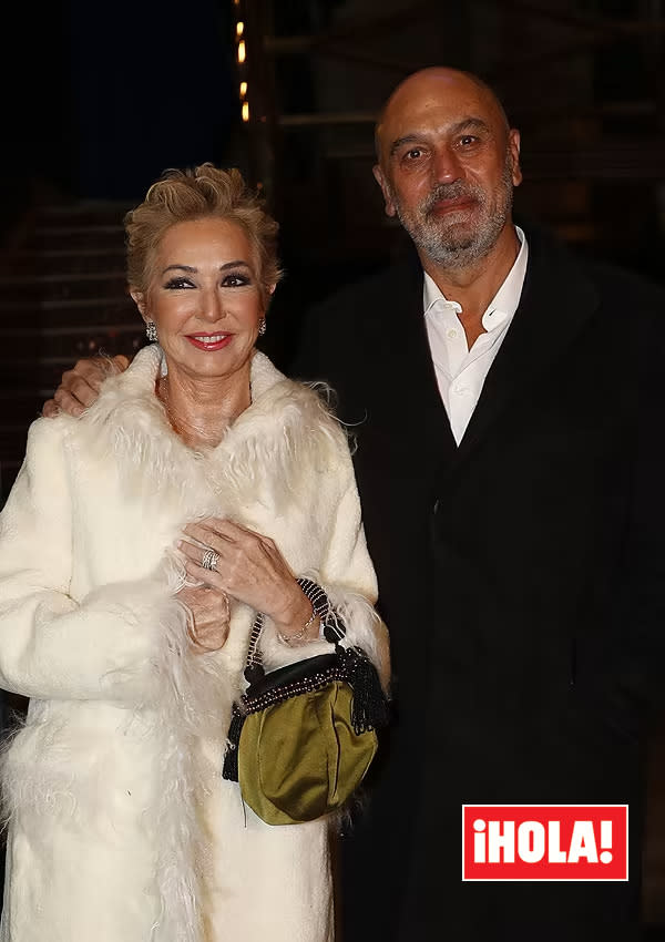 Ana Rosa Quintana con su marido