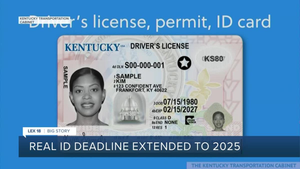 Real Id Deadline Extended To 2025 3706