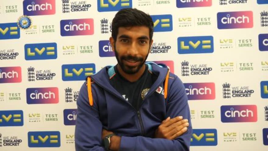 Jasprit Bumrah PC Oval Test Win