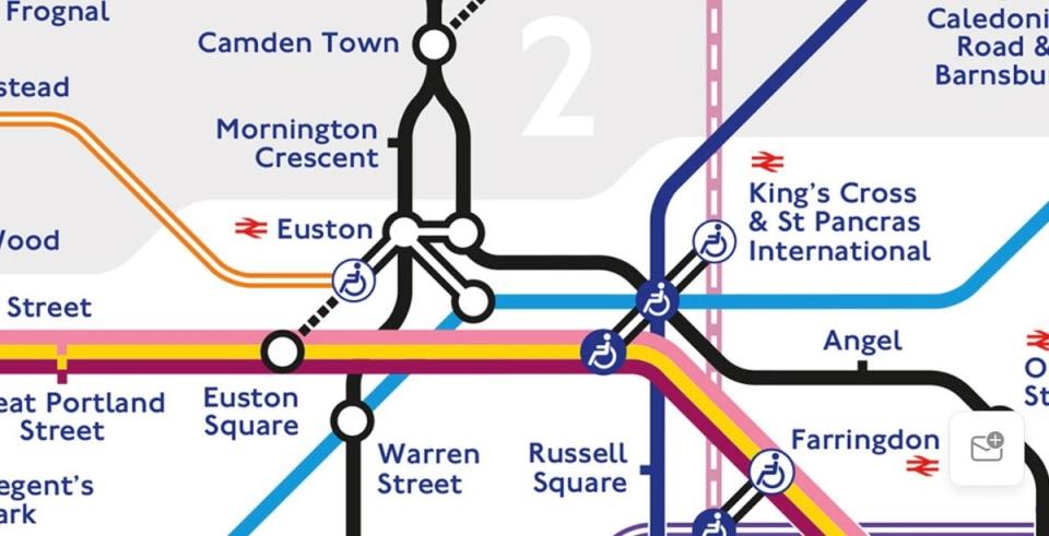 Euston, do we have a problem? How the station is shown on the new Tube map (TfL)