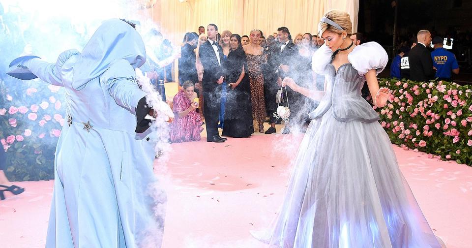 Watch Zendaya Transform into Cinderella at the Met Gala with Help from Her Fairy Godstylist Law Roach
