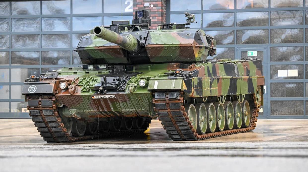 Leopard 2 tank. Stock photo: Getty Images