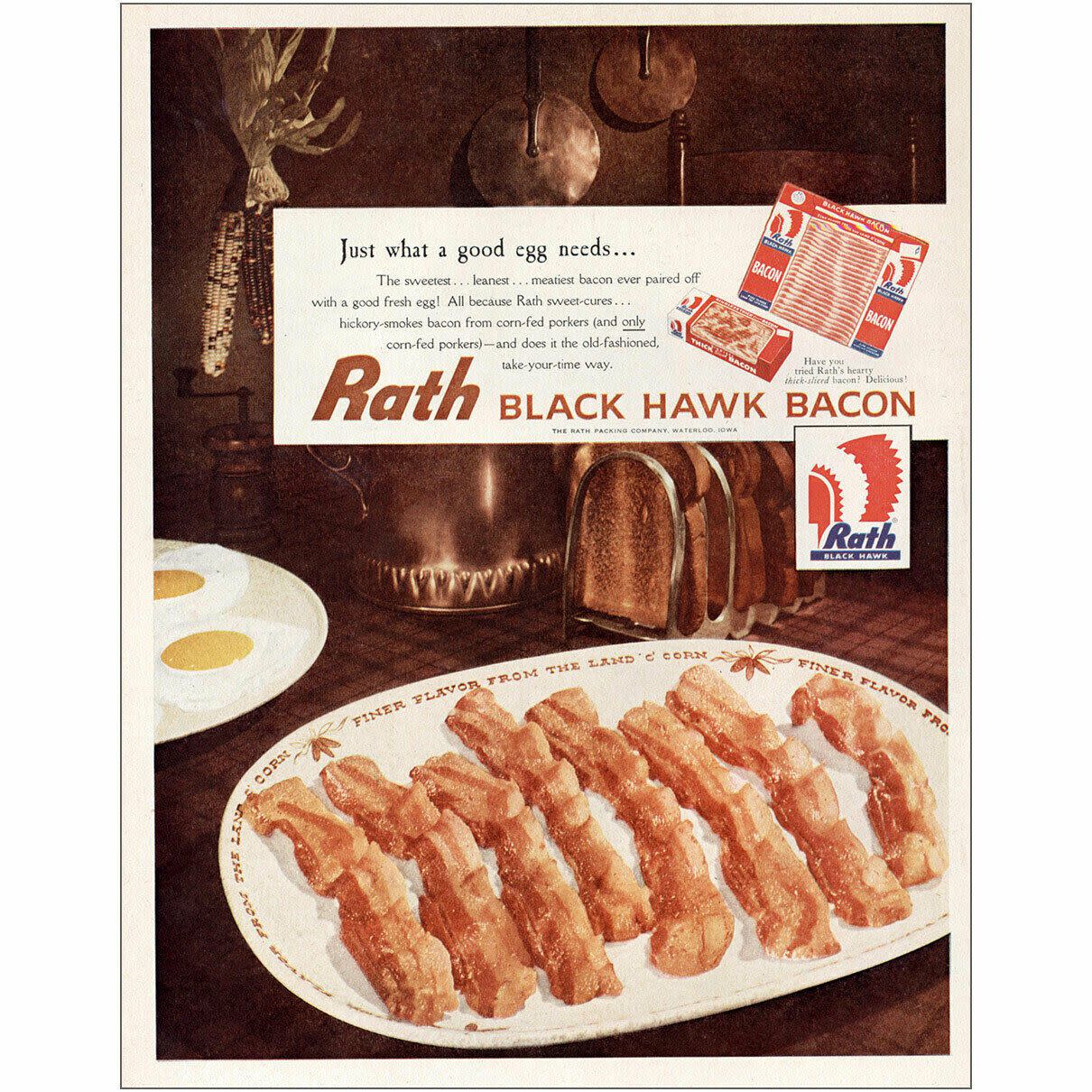 1957 bacon advertisement