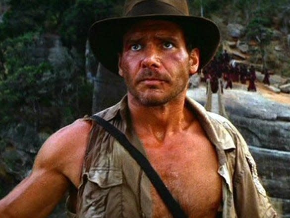 indiana jones temple of doom harrison ford