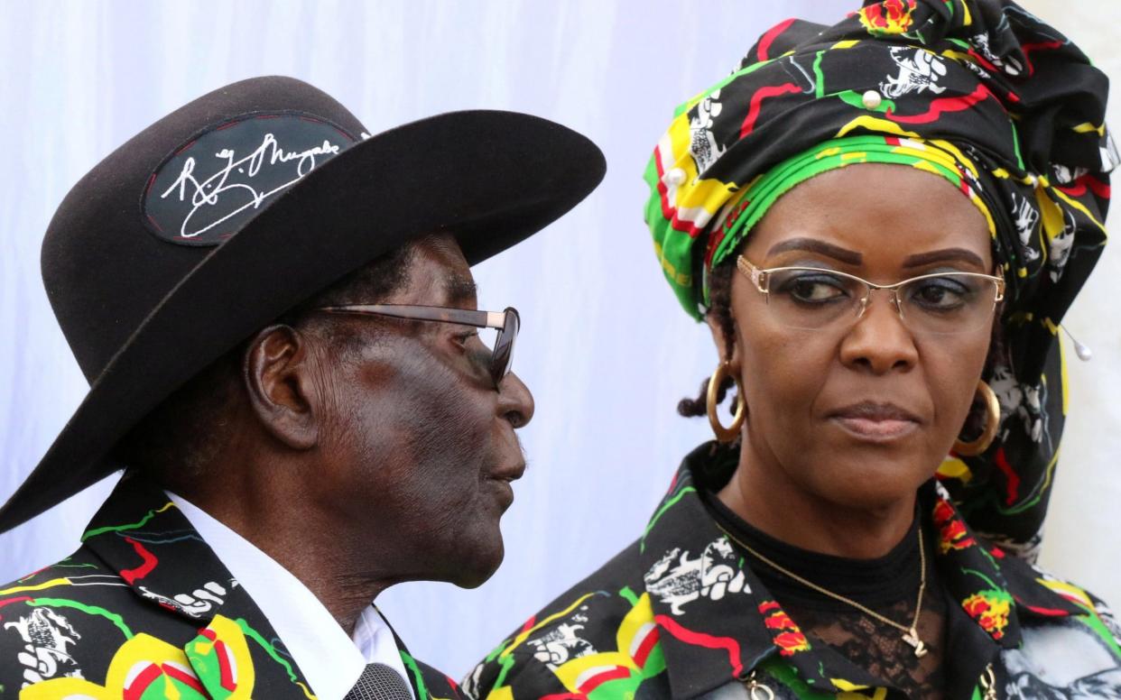 Robert and Grace Mugabe - REUTERS