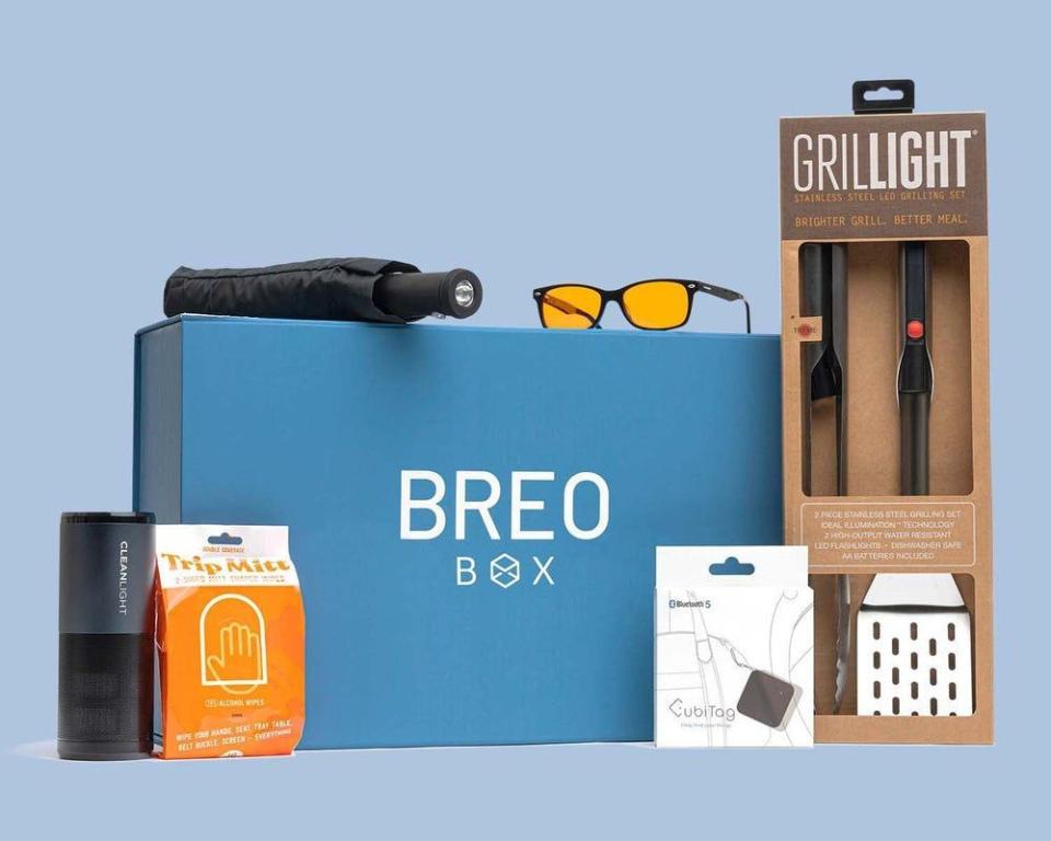 <p><strong>BREO Box</strong></p><p>breobox.com</p><p><strong>$175.00</strong></p><p><a href="https://go.redirectingat.com?id=74968X1596630&url=https%3A%2F%2Fwww.breobox.com%2Fpages%2Fgift-purchase&sref=https%3A%2F%2Fwww.cosmopolitan.com%2Fsex-love%2Fadvice%2Fg2306%2Fromantic-ideas%2F" rel="nofollow noopener" target="_blank" data-ylk="slk:Shop Now;elm:context_link;itc:0;sec:content-canvas" class="link ">Shop Now</a></p><p>If he's the practical type he'll absolutely <em>love</em> this tech-filled subscription box that comes with the latest gadgets for your home, everyday life, and even just for fun. </p>