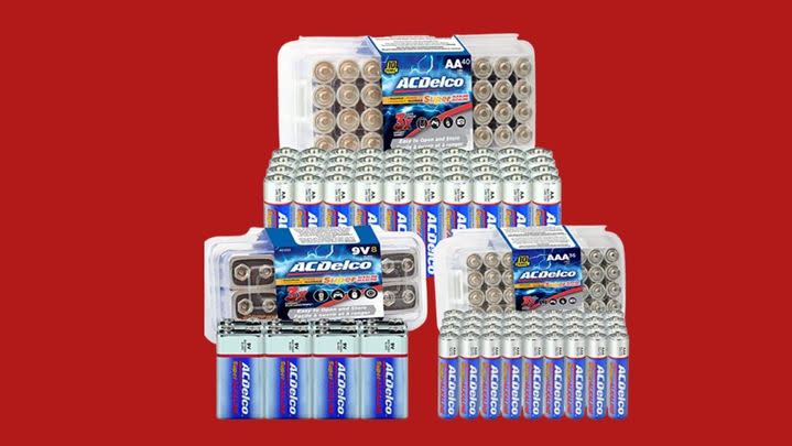 A 84-count combo pack of assorted batteries for all your battery-powered devices