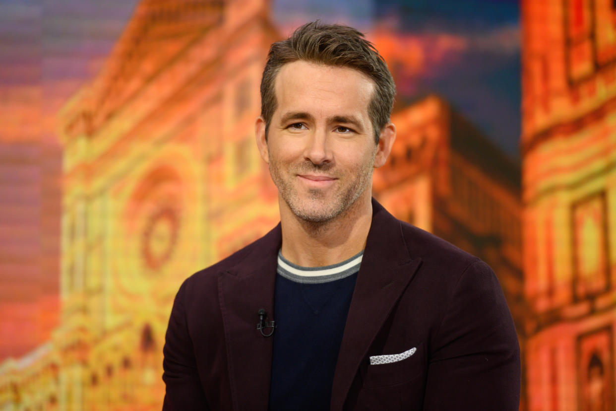 Ryan Reynolds is putting his #TipYourBartender initiative into action across the pond. (Photo by: Nathan Congleton/NBC/NBCU Photo Bank via Getty Images)