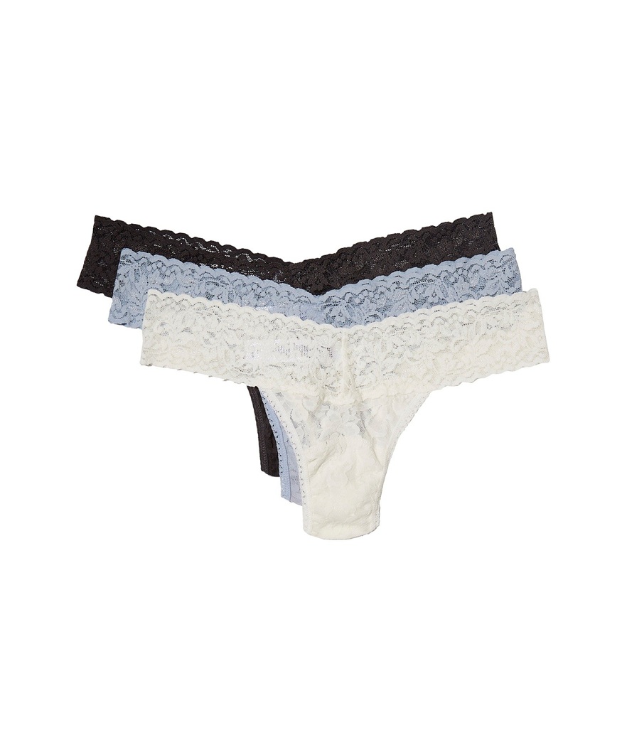 Hanky Panky 3-Pack Low-Rise Thong (Photo: Zappos)