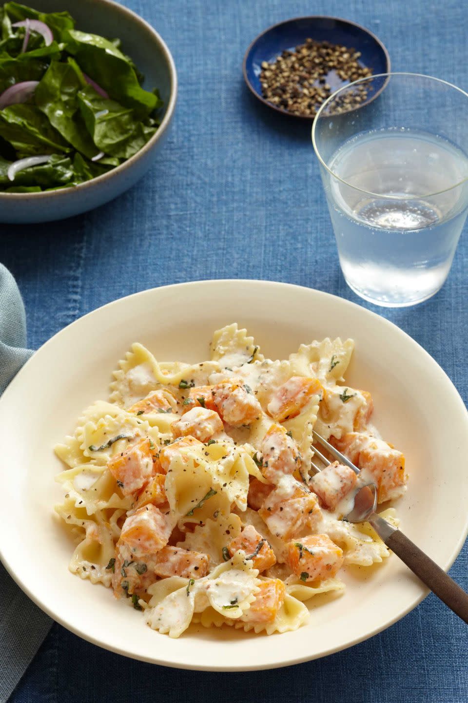 Farfalle with Butternut Squash & Sage