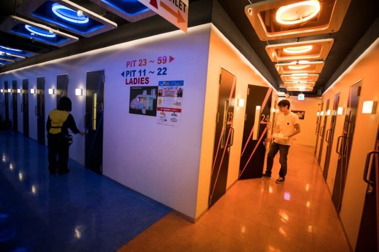 The Koshidaka karaoke chain has a series of tiny booths for solo singers