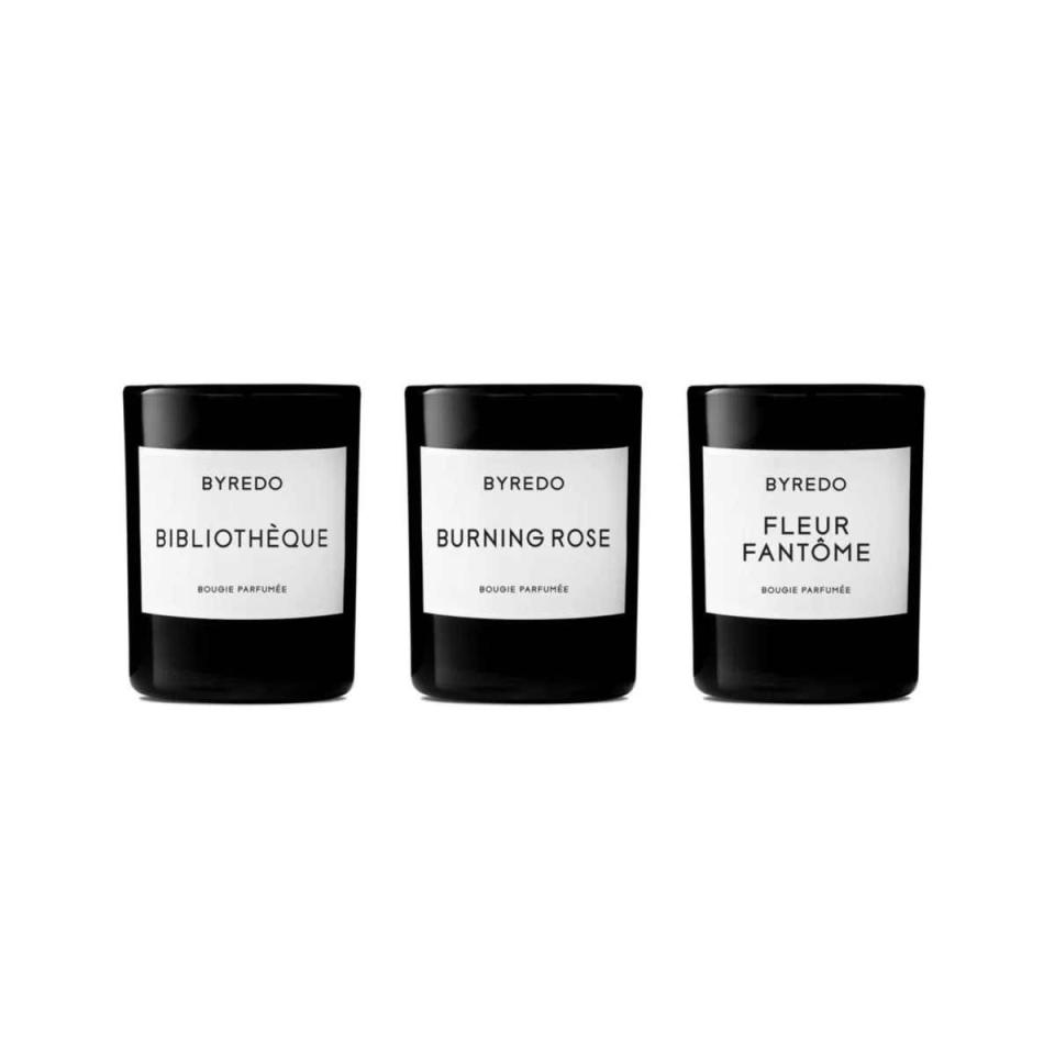 La Sélection Violette 3-piece Mini Candle Set