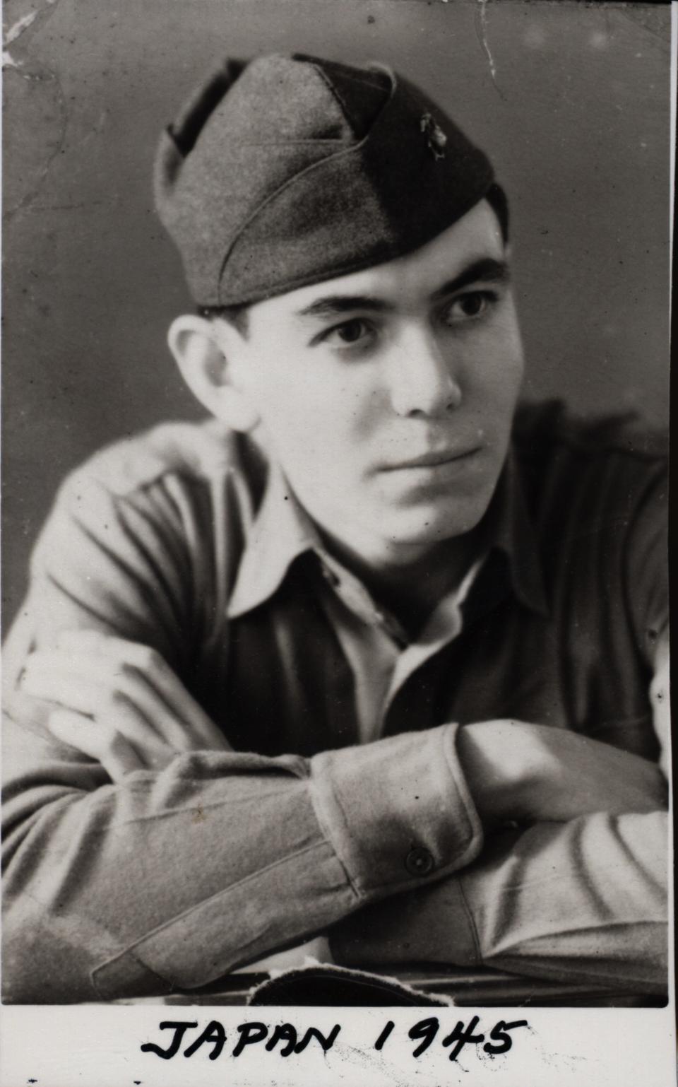 Gonzalo Garza signed up for the Marines in 1944 at age 17. He served in World War II and the Korean War. The GI Bill helped lift this child of migrant farm workers into an education that led to a doctorate and high positions in school administration.