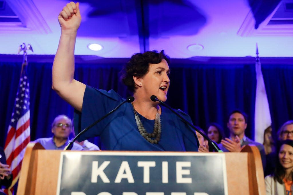 Democrat Katie Porter captured a Republican-held U.S. House seat in 2022 in the heart of what once was Southern California's Reagan country.