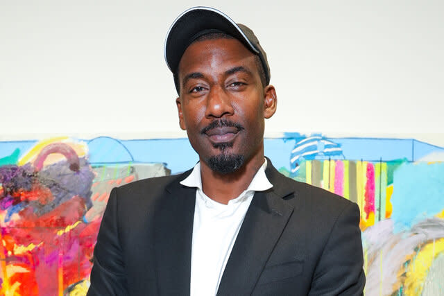 Amar'e Stoudemire attends the 2022 ABMB Art Fair