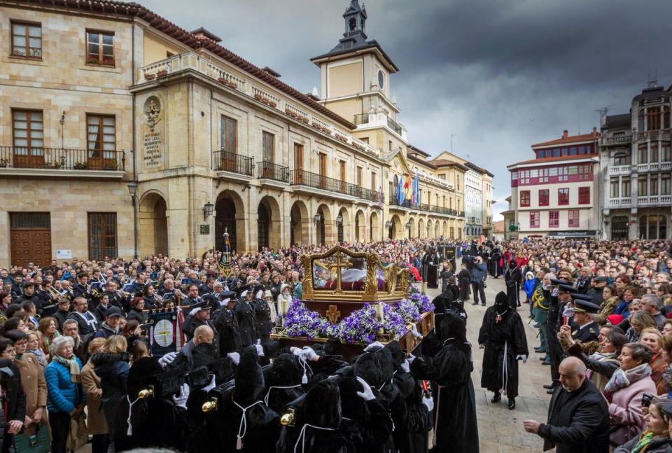 Semana Santa is marked by huge parades in Spain