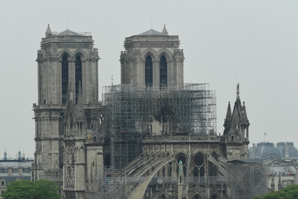 Notre-Dame de Paris a été ravagée par un incendie déclenché le 15 avril 2019 - AFP