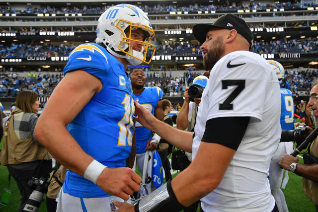 Raiders begin AFC West gantlet on road against Chargers