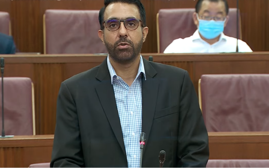 Leader of the Opposition and Workers' Party chief Pritam Singh addresses Parliament on (SCREENGRAB: Gov.sg YouTube channel)