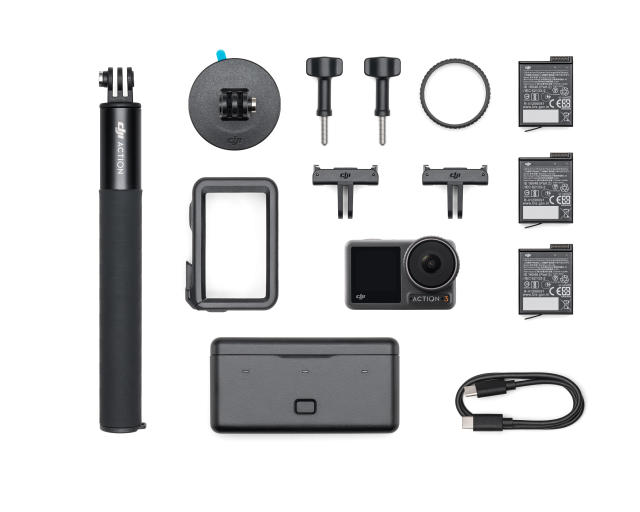 DJI Osmo Action 3: Far more battery life, fast charging and a spiffy new  mount