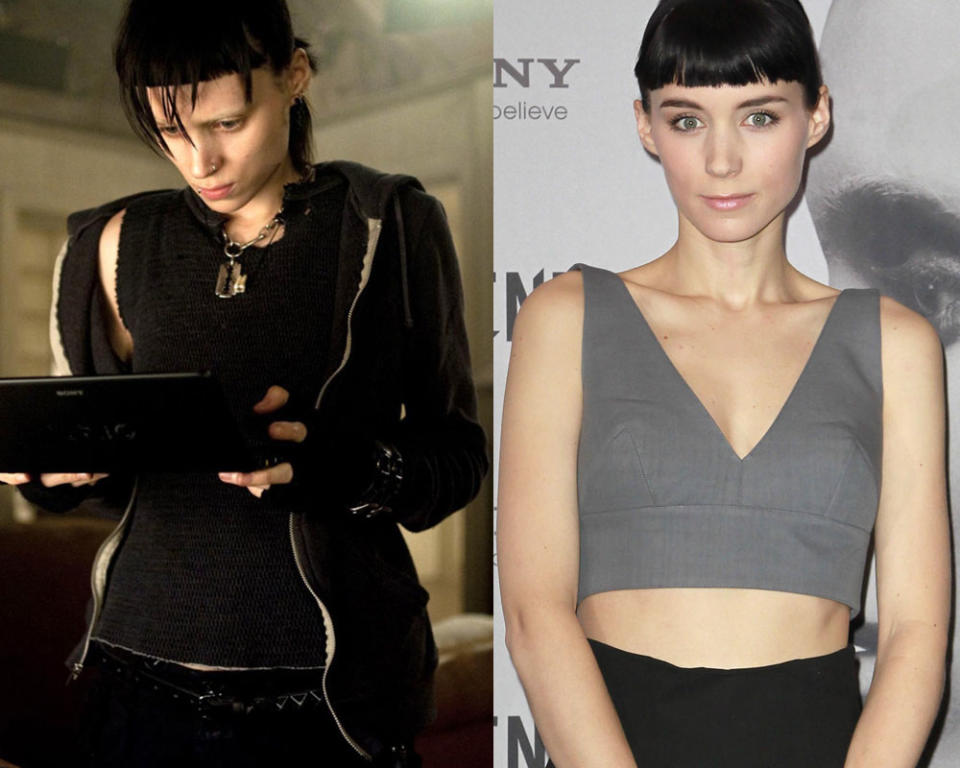 Rooney Mara in The Girl With the Dragon Tattoo