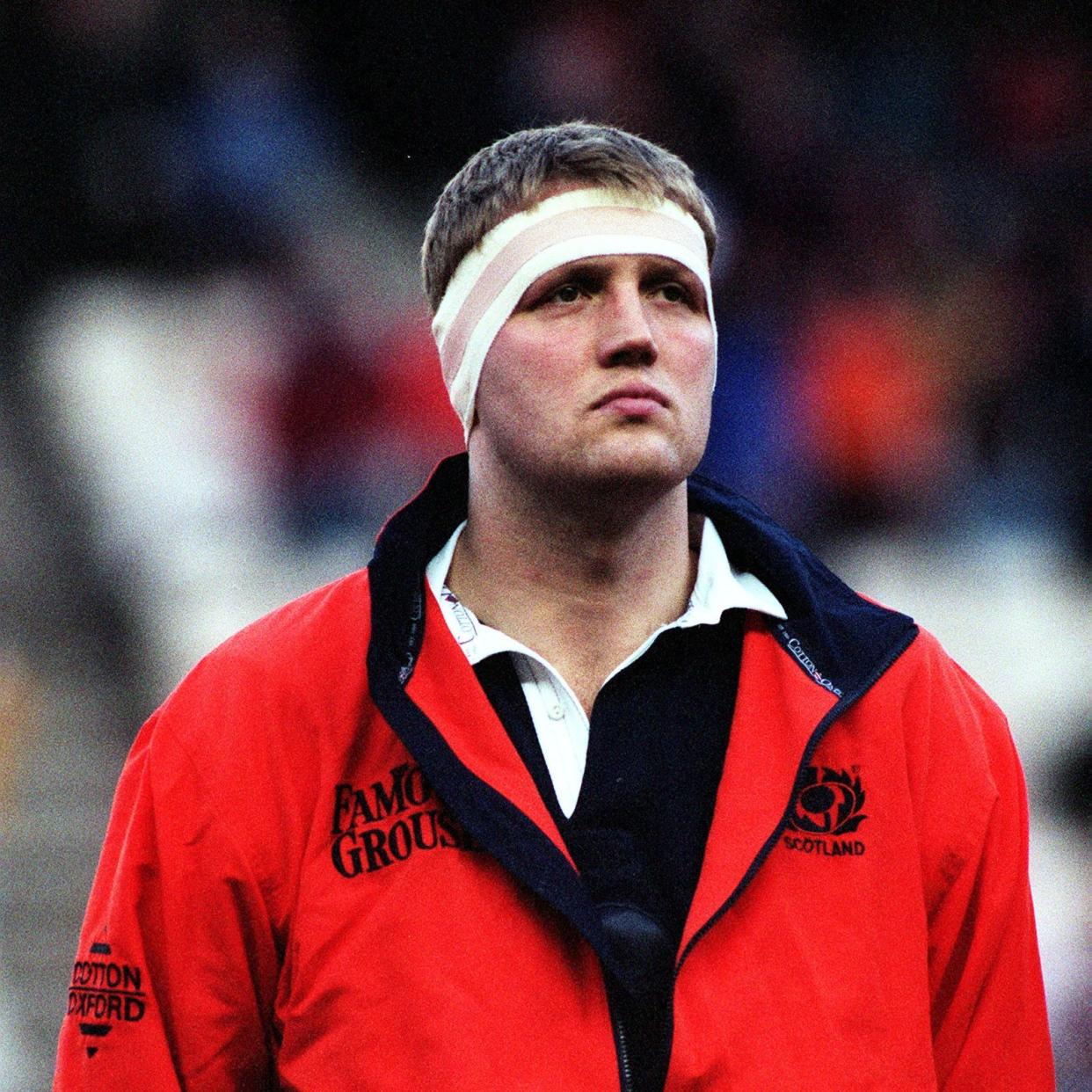 1998 photo of former Scotland rugby international Doddie Weir who has revealed he is battling motor neurone disease - PA