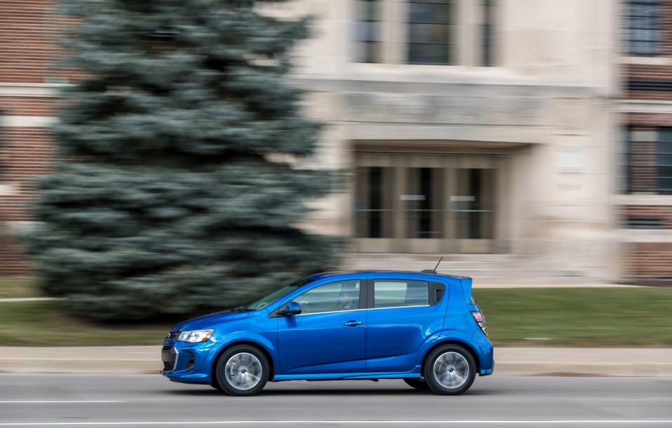 <p>The chassis matches the engine; it's calm and competent in everyday use, but push it hard into a corner and it rolls more than rivals such as <a rel="nofollow noopener" href="https://www.caranddriver.com/toyota/yaris" target="_blank" data-ylk="slk:the Toyota Yaris;elm:context_link;itc:0;sec:content-canvas" class="link ">the Toyota Yaris</a> sedan.</p>