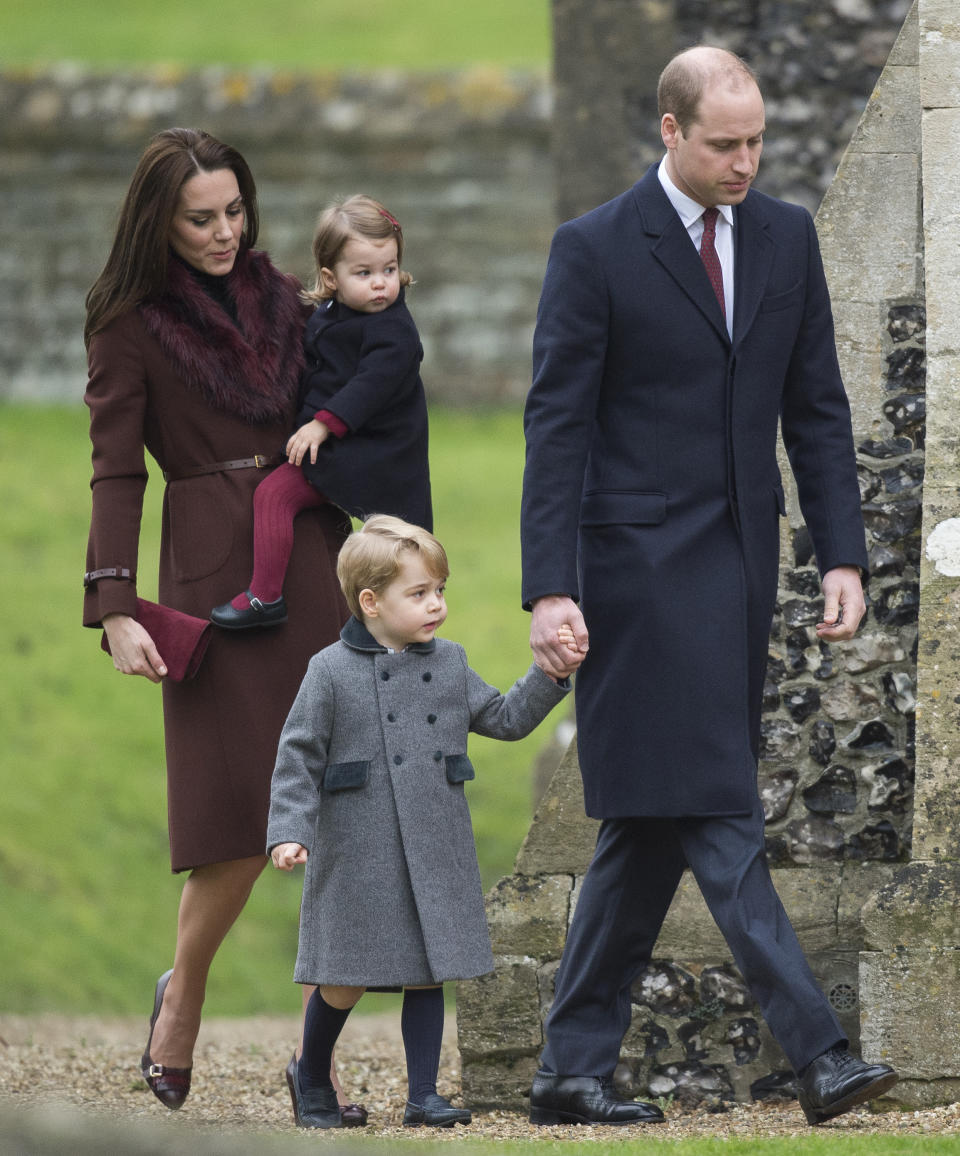 Harry and Meghan are expected to stay with William, Kate, George and Charlotte at Sandringham [Photo: Getty]