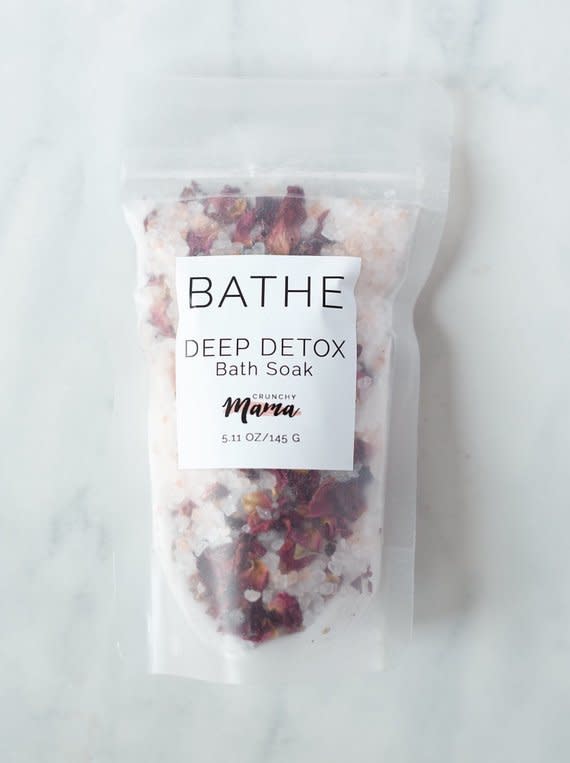 Stocking Stuffer Idea for the Person in Need of De-Stressing: Bath Salts