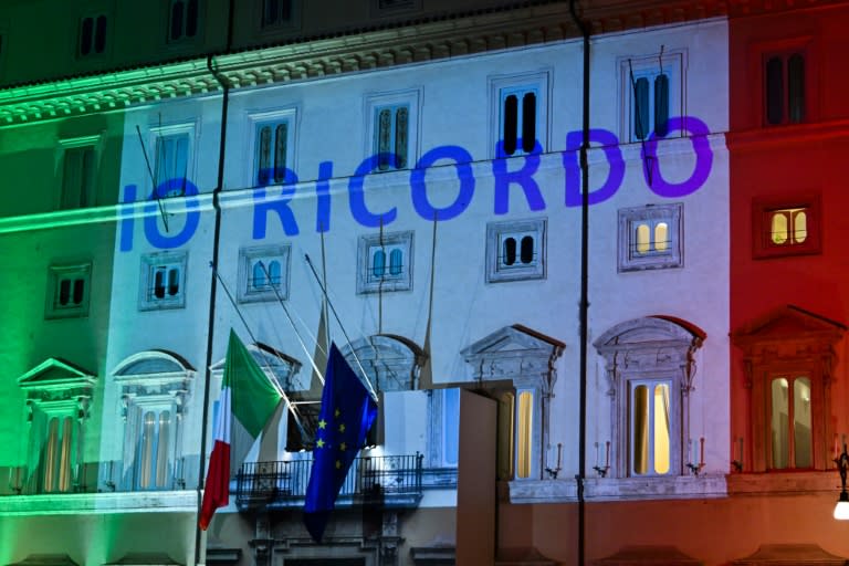 On February 10 last year, the Italian government's Chigi Palace was lit up in the colors of the Italian flag and inscribed with the following inscription: "I remember" (Io Ricordo) Celebrating the National Day of Remembrance for the Murder of Foibe (Andreas Solaro)