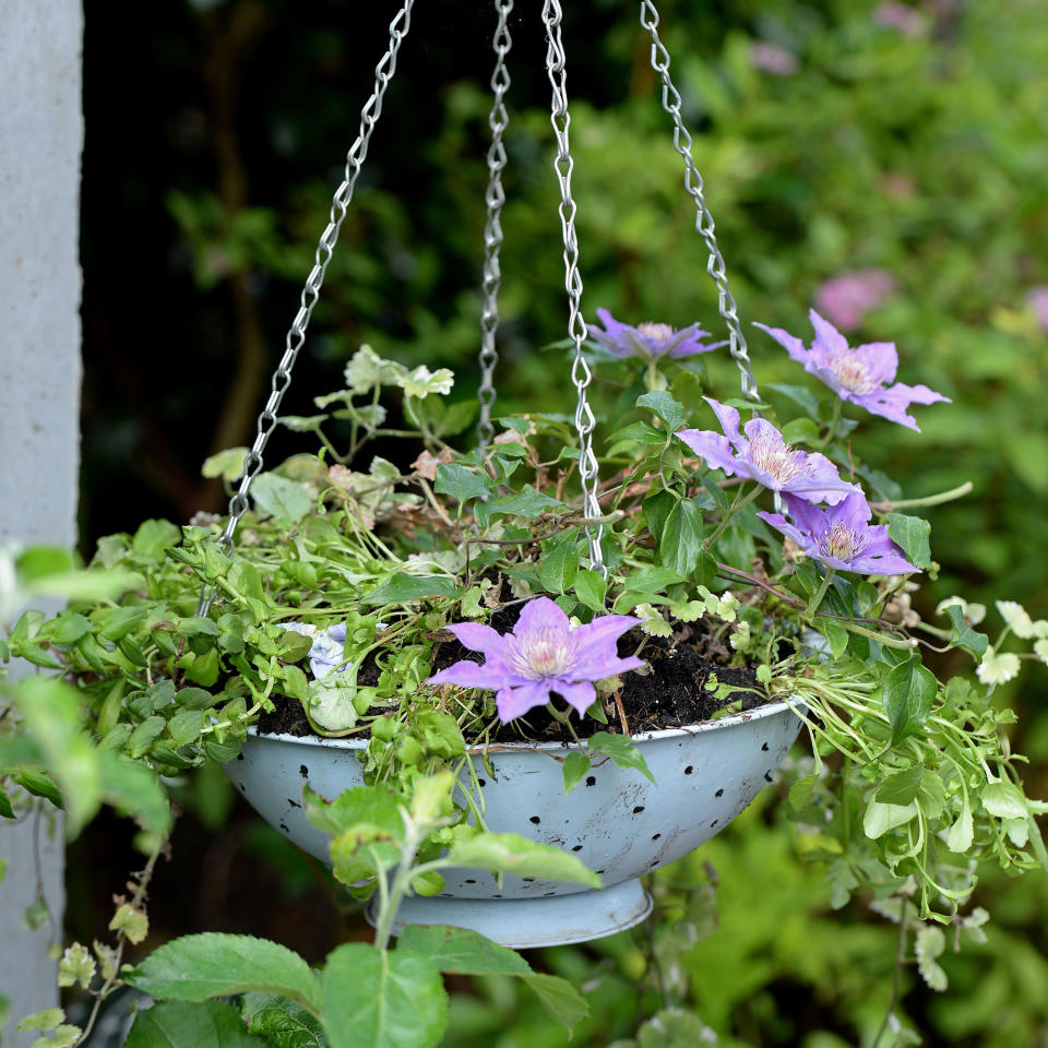 Make a planter with built-in drainage