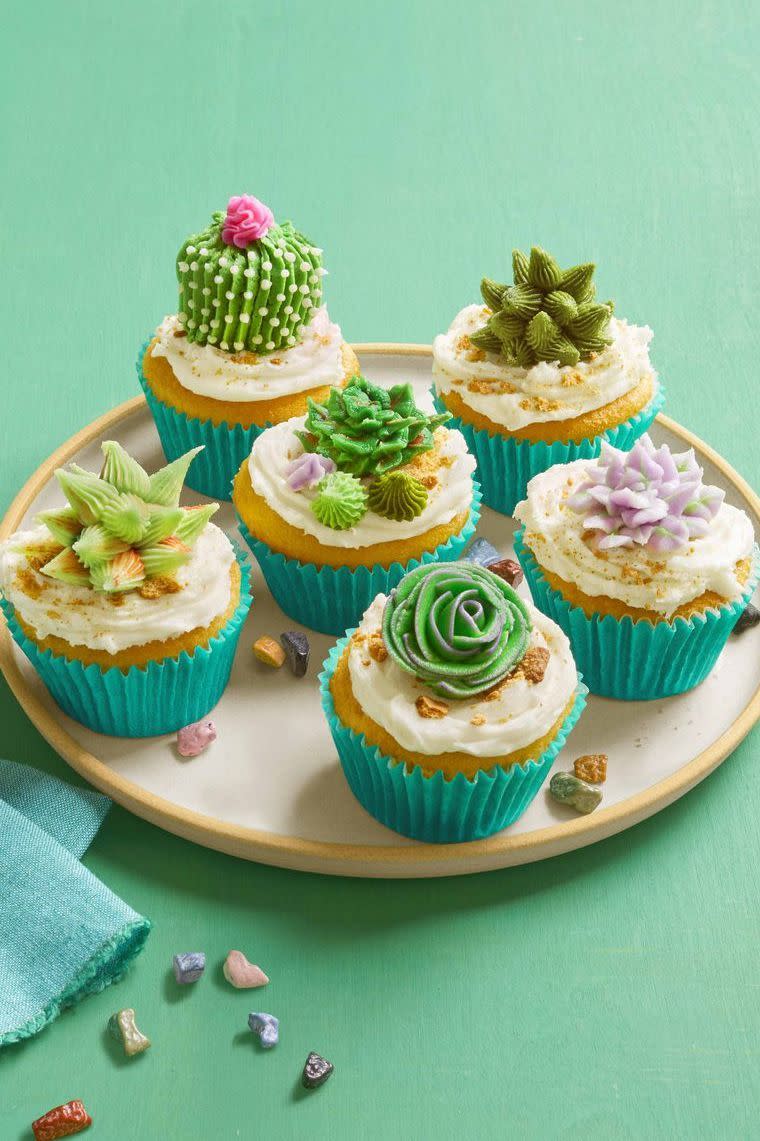 Desert Bloom Cupcakes