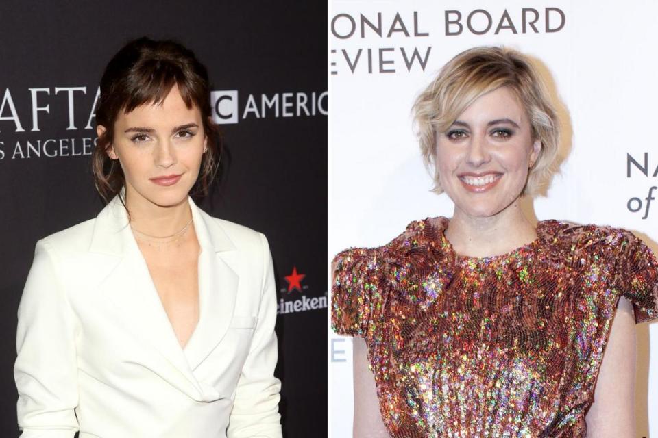 Emma Watson (L) in an actress and an activist while Greta Gerwig (R) is an actress, screenwriter and director (Getty)