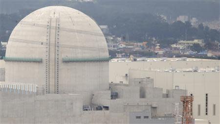 The new Shin Kori No. 3 reactor of state-run utility Korea Electric Power Corp (KEPCO) is seen in Ulsan, about 410 km (255 miles) southeast of Seoul, September 3, 2013. REUTERS/Lee Jae-Won