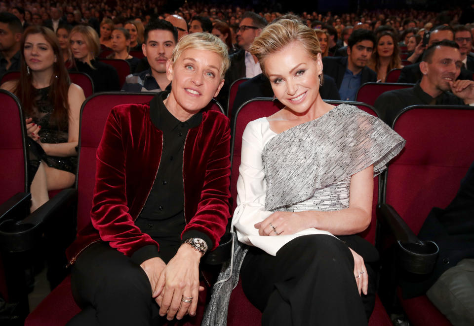 Ellen DeGeneres and Portia de Rossi