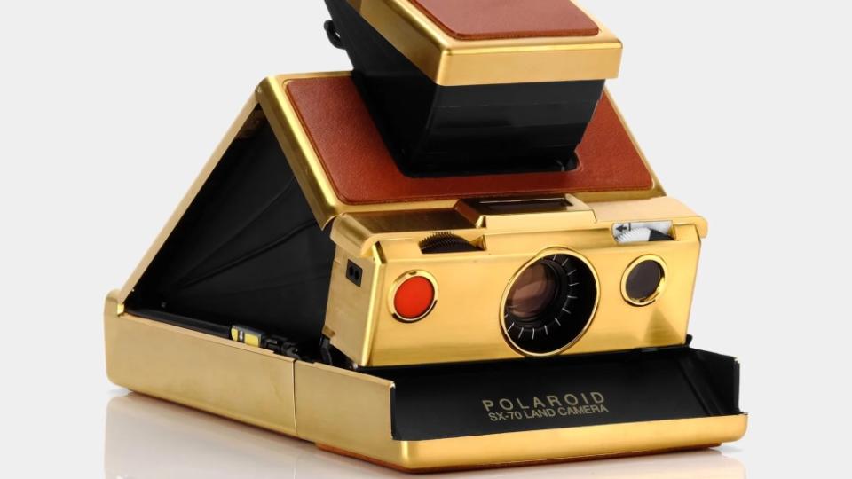 The Polaroid SX-70 was the first instant film consumer camera on the market.