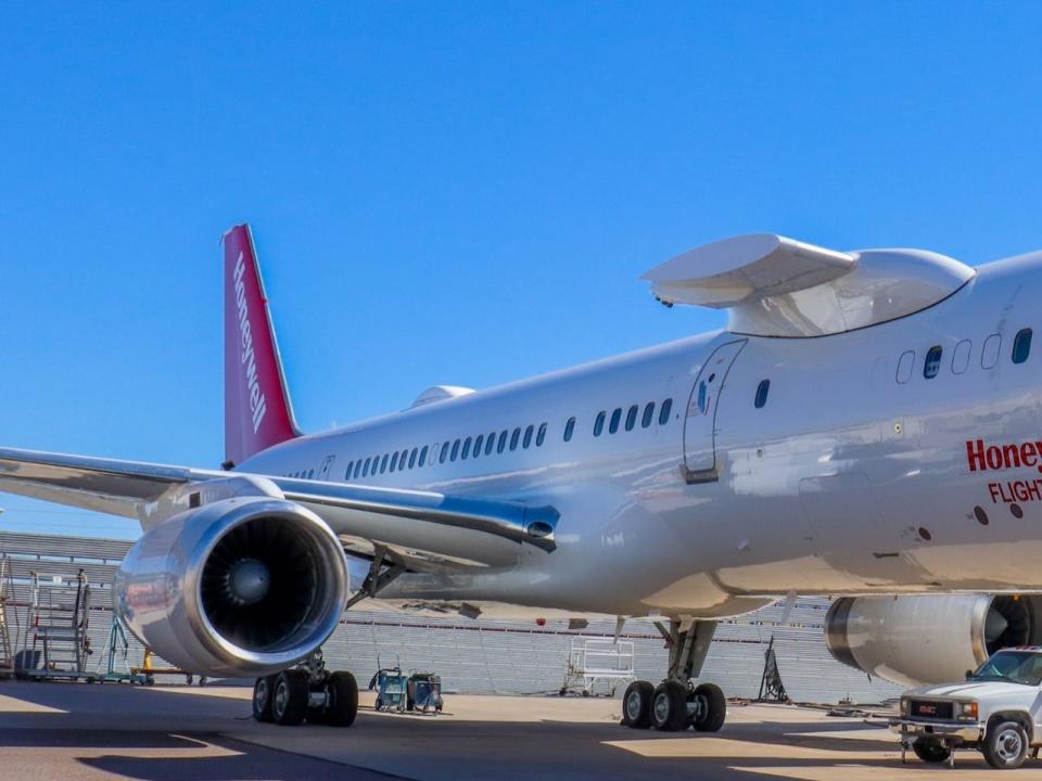 Honeywell Aerospace's Boeing 757 testbed — Honeywell Aerospace Boeing 757 testbed aircraft