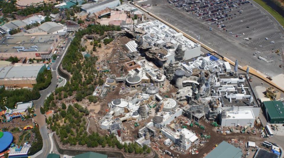 Aerial Photos Show Disney's Star Wars: Galaxy's Edge