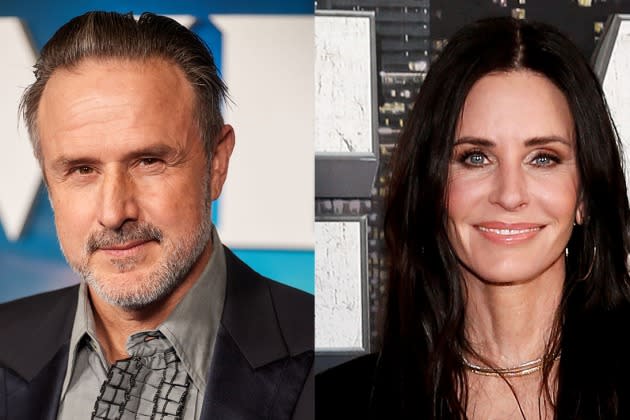 David Arquette Says Ex-Wife Courteney Cox’s Success on ‘Friends’ Was “Difficult” to Deal With - Yahoo Entertainment