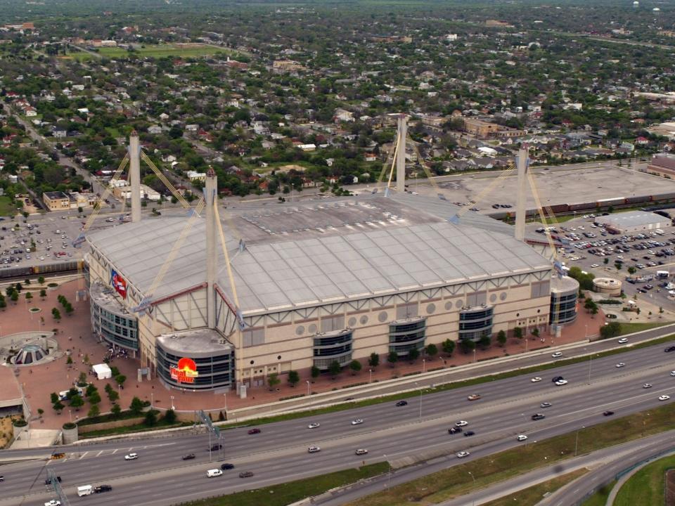 The Alamodome in San Antonio, TX.