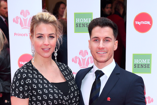 Gemma Atkinson and Gorka Marquez attend The Prince’s Trust, TKMaxx and Homesense Awards at The Palladium on March 13, 2019 in London, England. (Photo by Karwai Tang/WireImage)