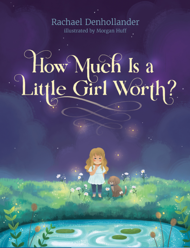 The book cover for Rachael Denhollander's memoir titled "How Much Is a Little Girl Worth?" which will be released in September.