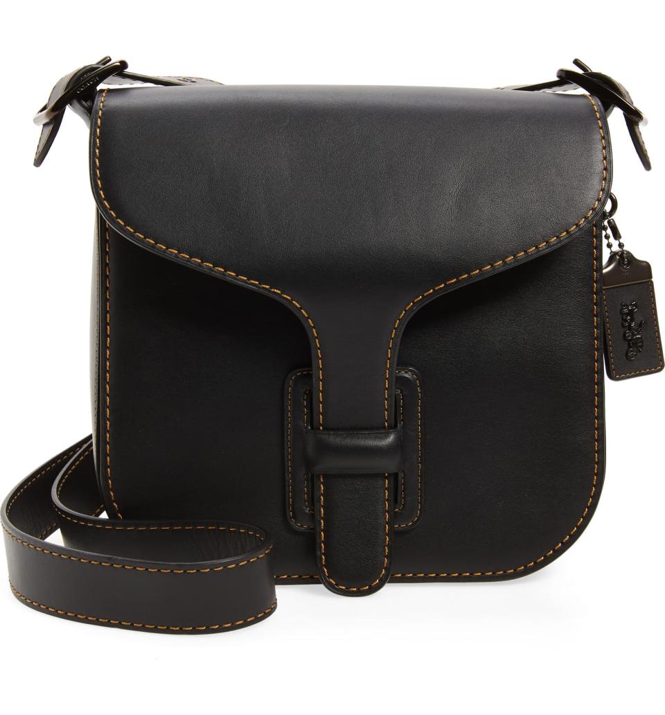 Coach Courier Leather Convertible Bag. Image via Nordstrom.