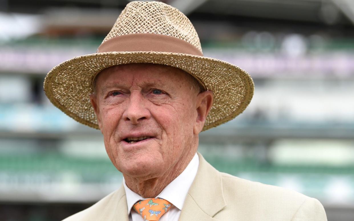 Sir Geoffrey Boycott during day one of the 5th Ashes Test between England and Australia at the Oval on September 12, 2019