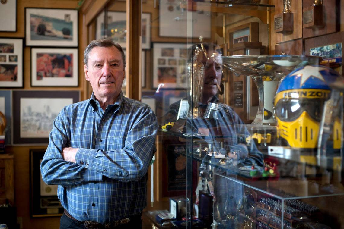 Indy race car driver Johnny Rutherford in 2014. Rutherford is a three-time winner of the Indianapolis 500. (Star-Telegram/Joyce Marshall)