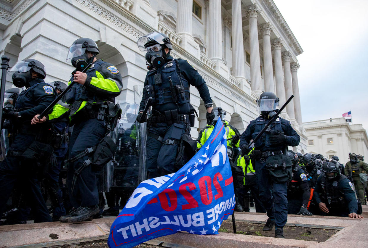 Capitol Police; January 6th Riot Amanda Andrade-Rhoades/For The Washington Post via Getty Images