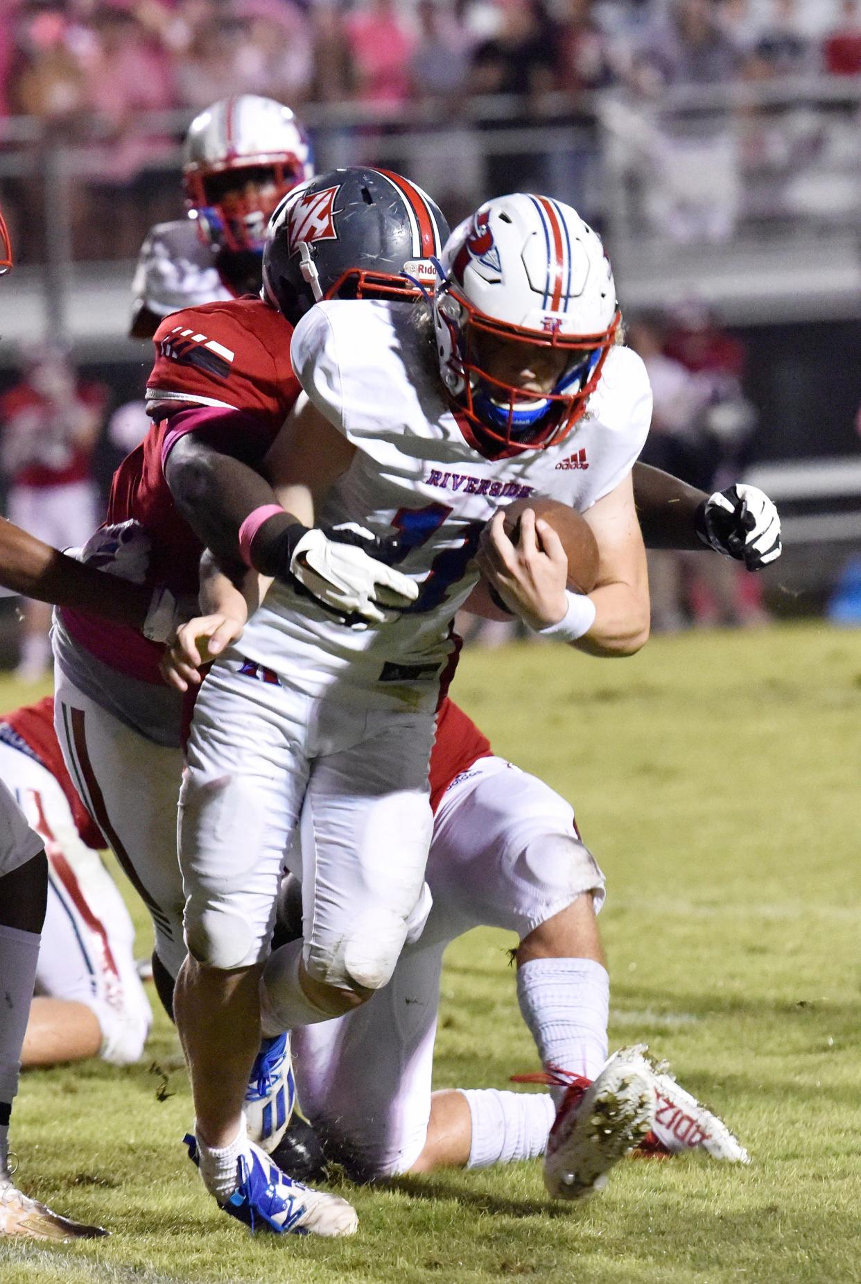 Wade Hampton hosts Riverside in week eight of high school football Friday, October 15, 2021