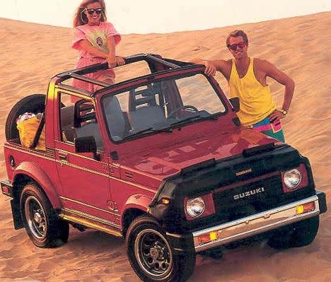 <p>One trouble with owning a vintage 4x4 is finding space to store it. But stashing a Samurai is easy, because these lovable little machines rode on an 80-inch wheelbase and were more than two feet shorter than today’s Honda Fit. </p>