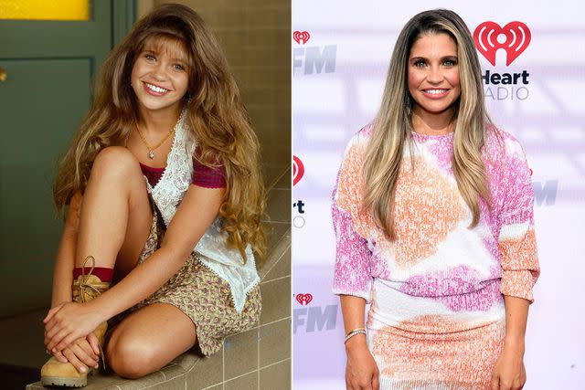 getty (2) Danielle Fishel then and now