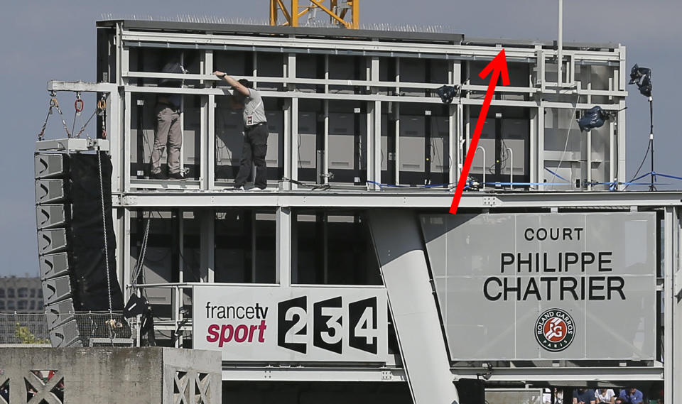 French Open scoreboard